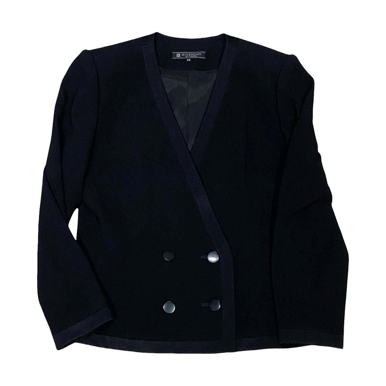 ジバンシー ノーカラージャケット GIVENCHY ジバンシィ (Vintage) ノーカラージャケット – Trip