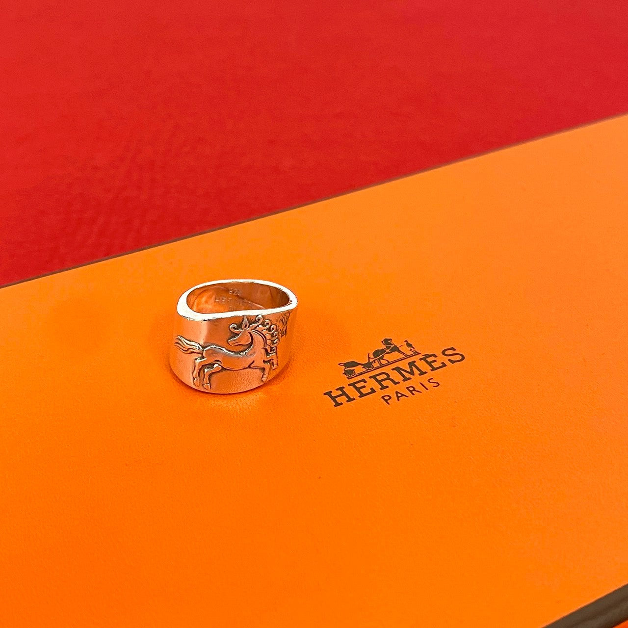 HERMES エルメス シュバルホース リング 指輪 – Trip