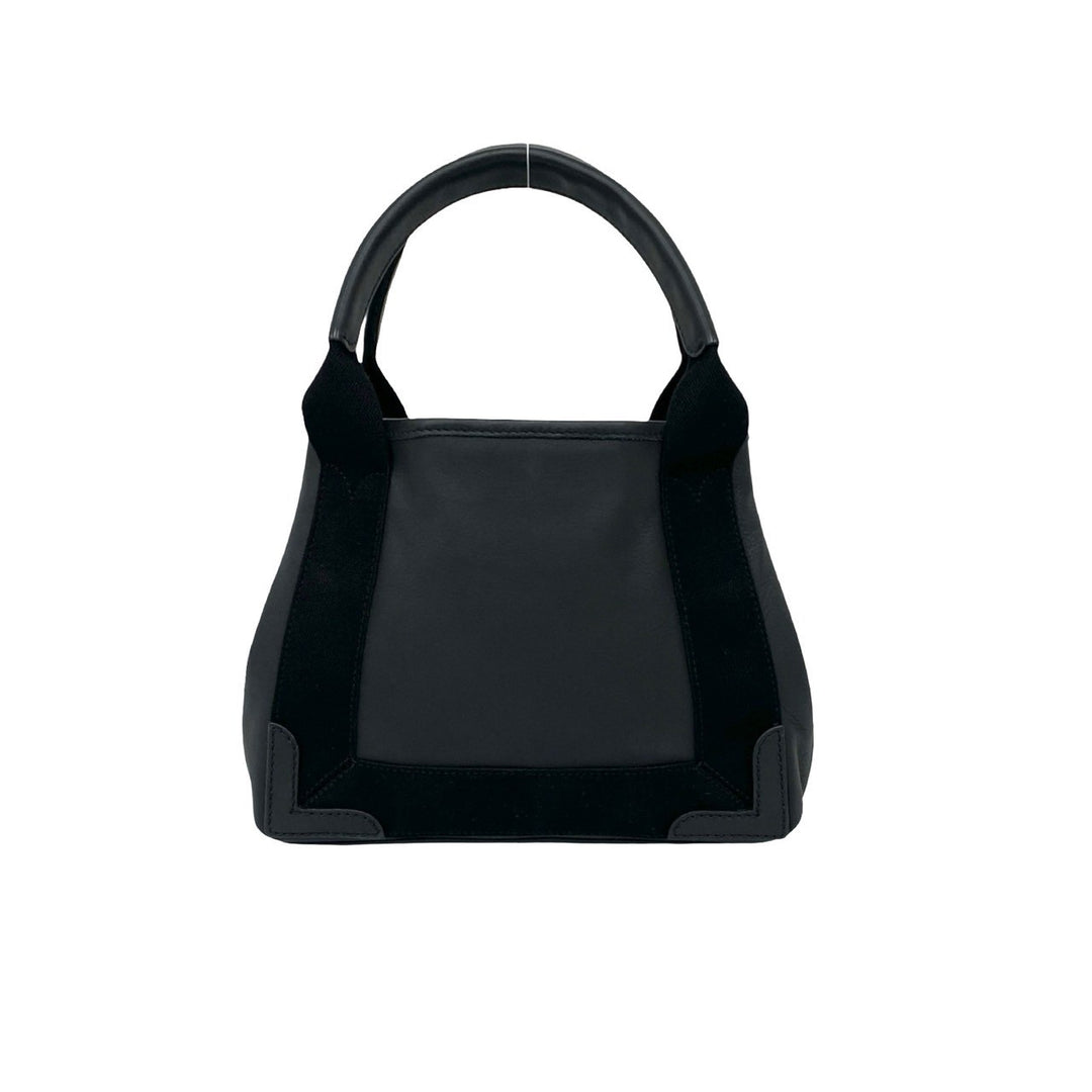 Shoulder bag Balenciaga navy cabas XS