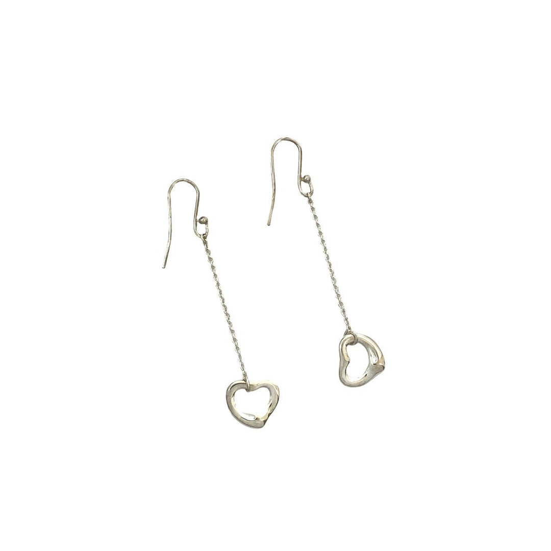 ピアス ティファニー オープンハート ドロップ ピアス