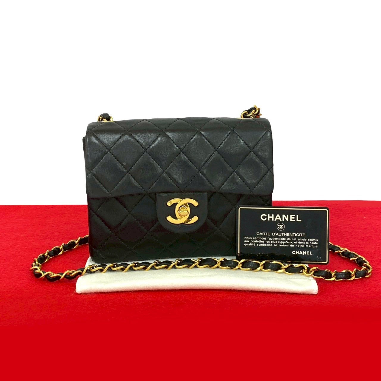 最終☆シャネル/ヴィンテージショルダー VINTAGE CHANEL/シャネル】 Matelasse チェーンショルダーバッグ 17
