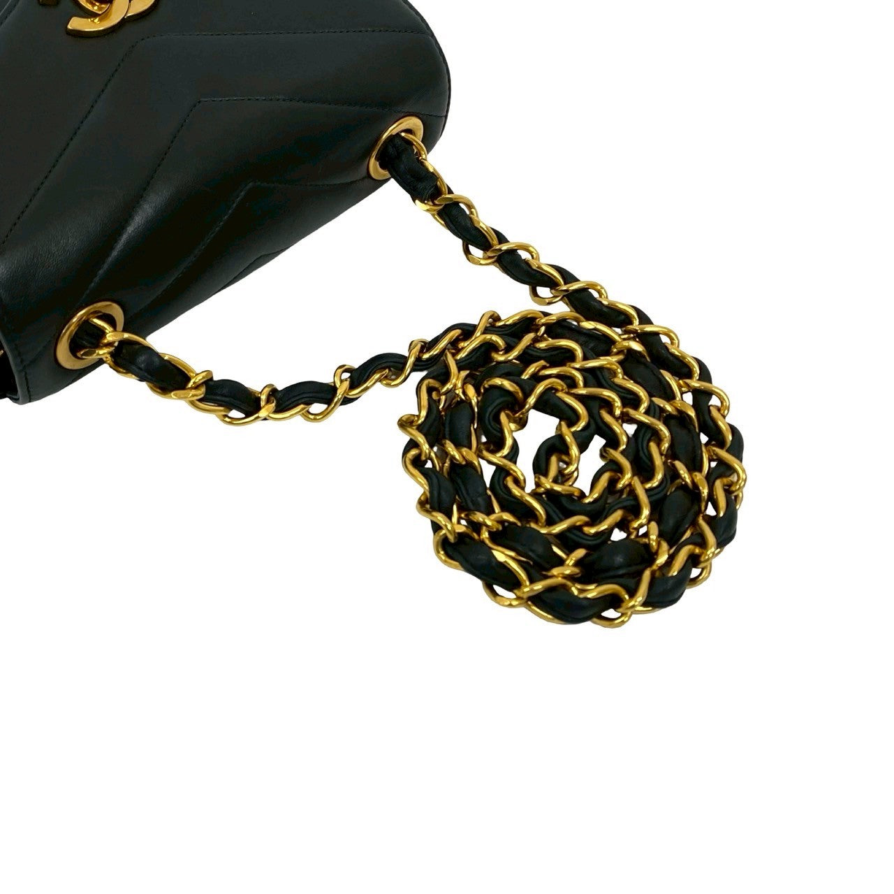 専用 ヴィンテージ シャネル シェブロンショルダーバッグ CHANEL シャネル (Vintage) シェブロン ショルダーバッグ – Trip
