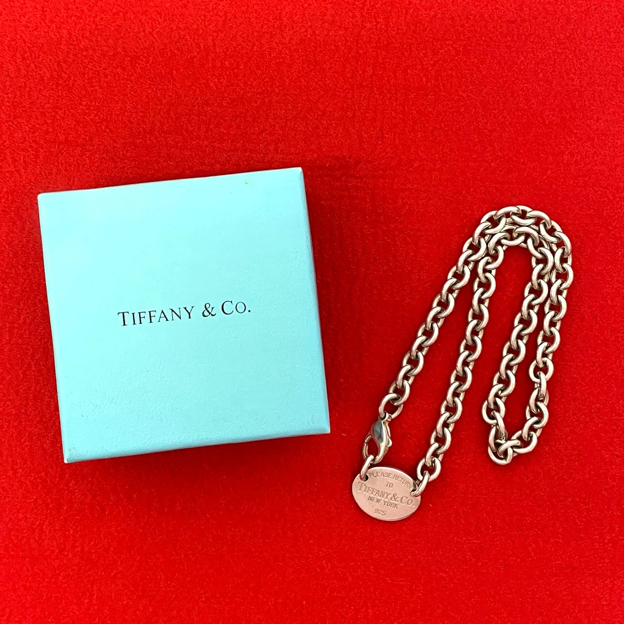 TIFFANY&Co. ティファニー リターントゥ オーバル ネックレス – Trip