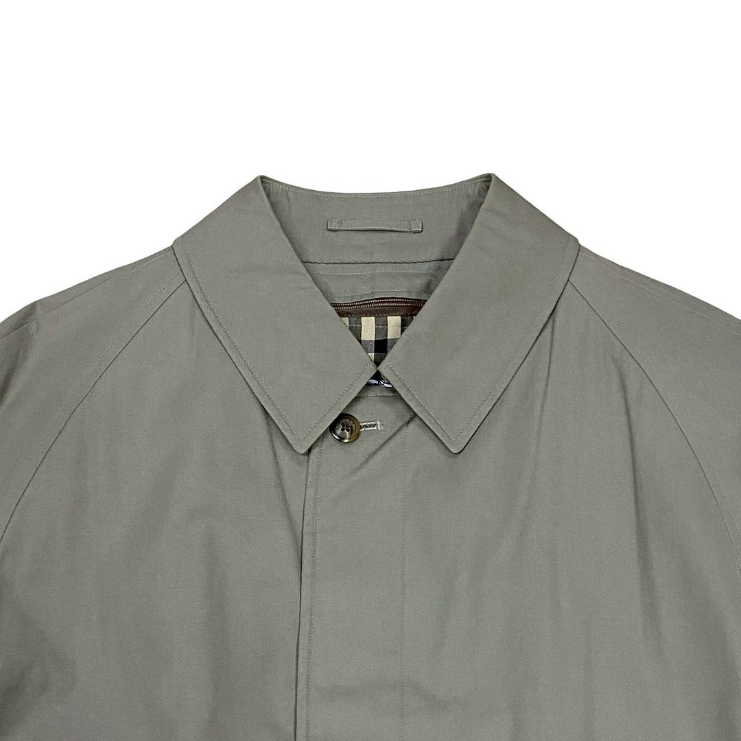 ステンカラーコート バーバリー