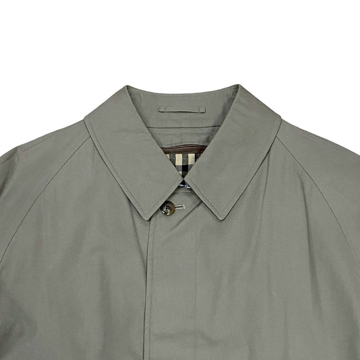 ステンカラーコート バーバリー