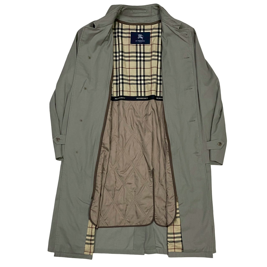 ステンカラーコート バーバリー