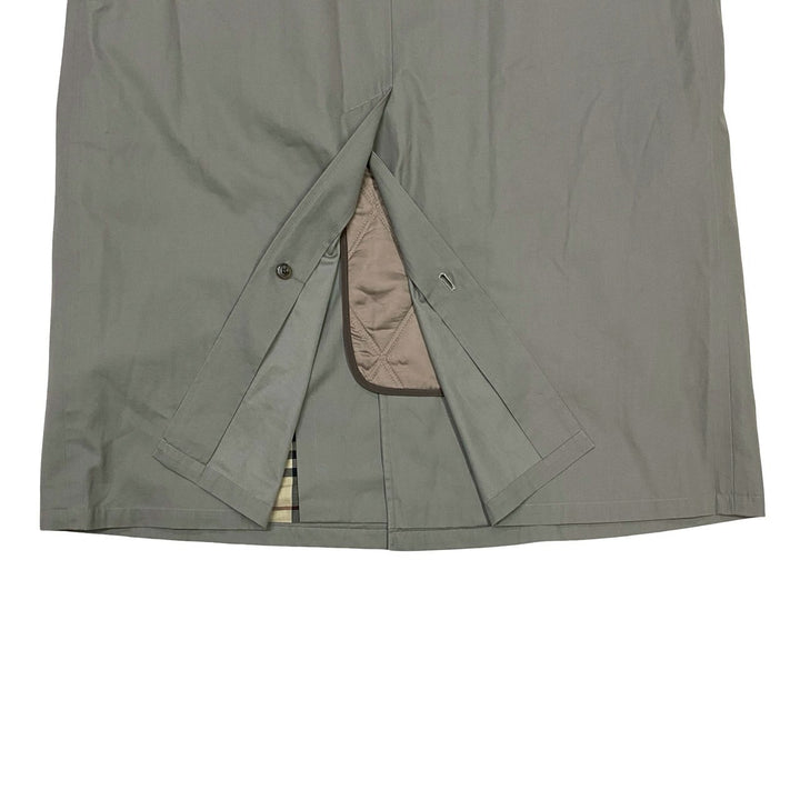 ステンカラーコート バーバリー