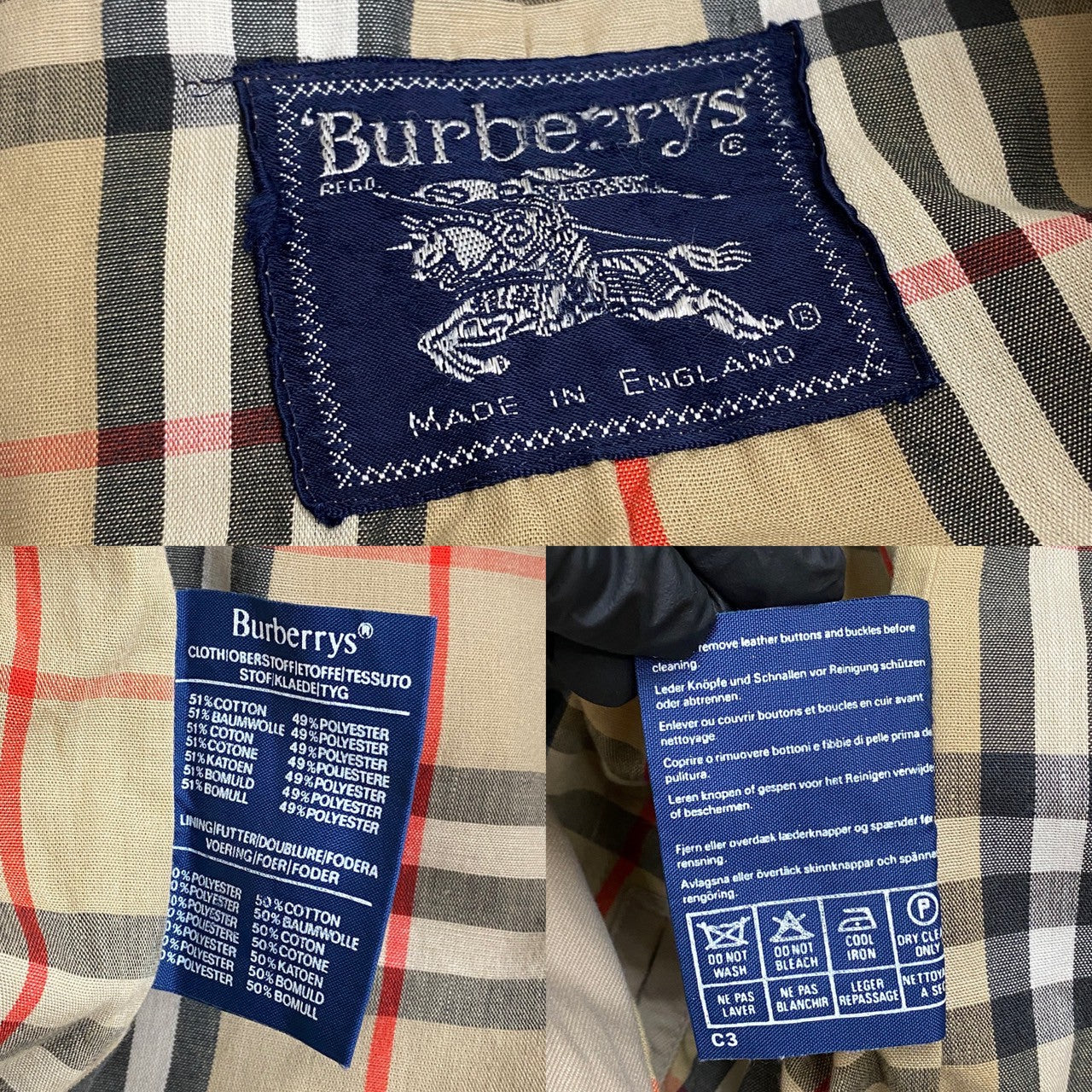 Burberrys バーバリーズ (Vintage) トレンチコート – Trip
