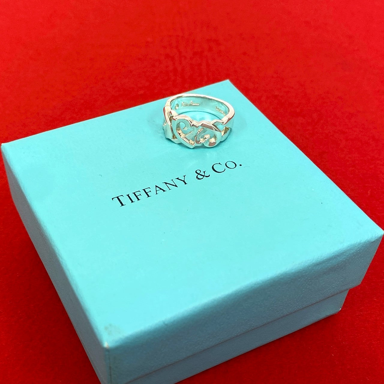 TIFFANY&Co. ティファニー ラビング ハート トリプル リング 指輪 – Trip