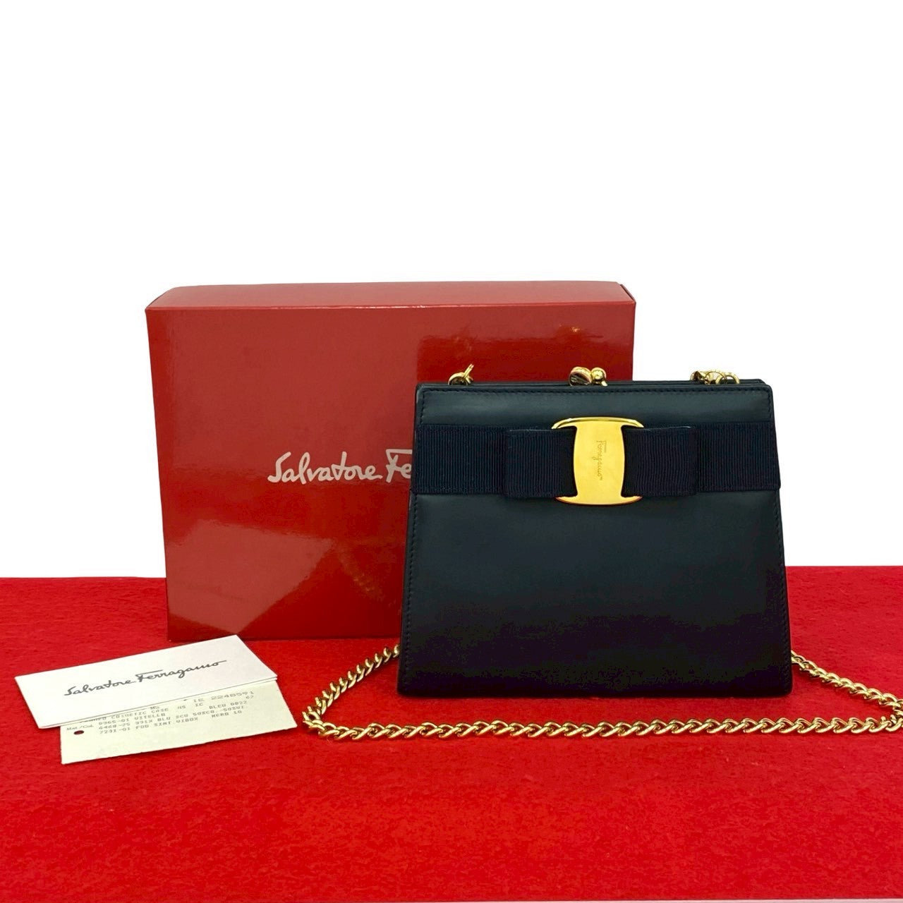 バッグ feragamo vintage shoulder bag Salvatore Ferragamo サルヴァトーレフェラガモ (Vintage) ショルダー