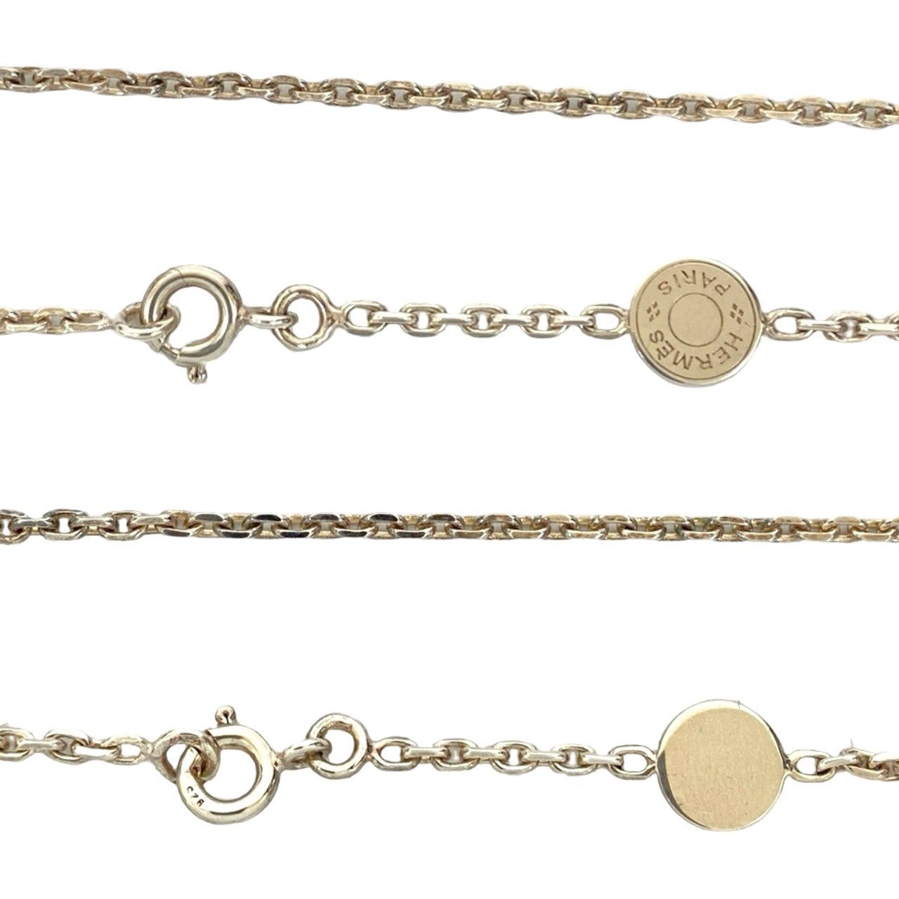 HERMES エルメス　セリエ チェーンネックレス HERMES エルメス セリエ チェーン ネックレス – Trip