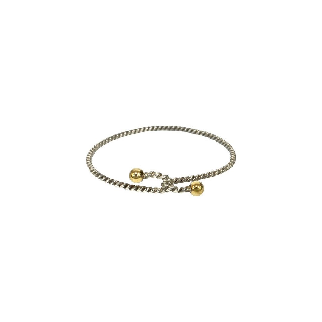 Bangle Tiffany Hook and Eye Double Twisted Wire