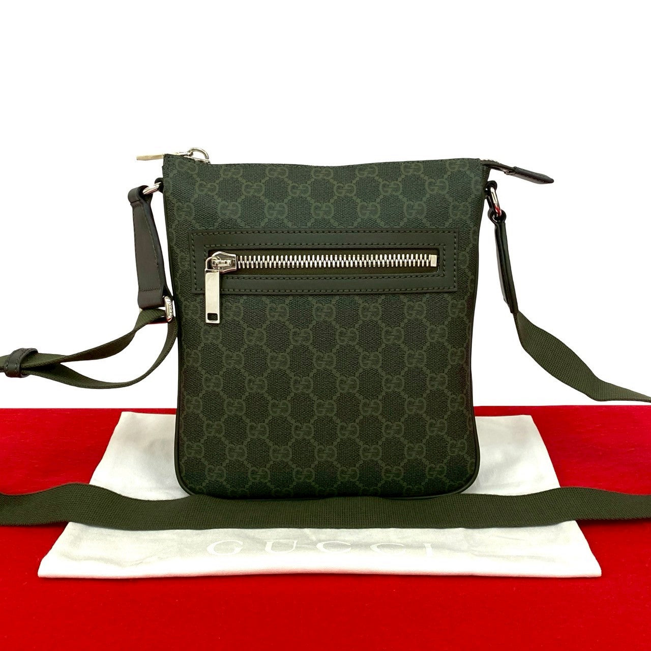 GUCCI グッチ GGパターン スモール メッセンジャーバッグ ショルダー