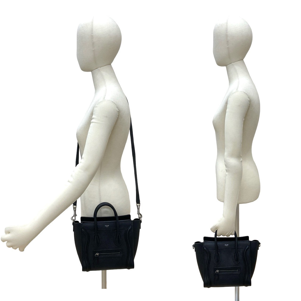 セリーヌラゲージ ナノショルダーバッグ CELINE セリーヌ ラゲージ ナノ ショッパー ショルダーバッグ – Trip