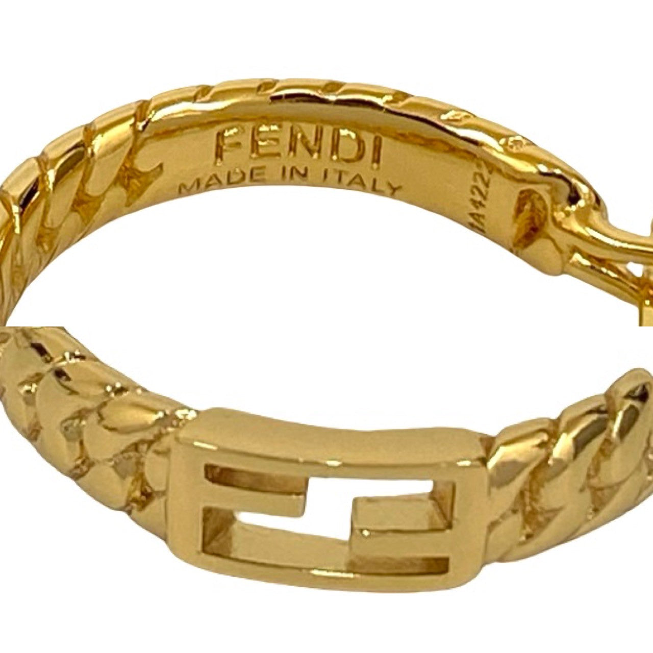 FENDI フェンディ FF バゲット フープ ピアス – Trip
