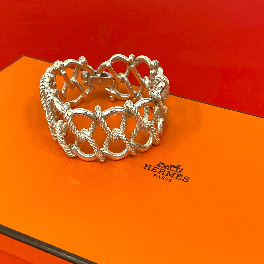 ブレスレット エルメス ツイスト ロープ ブレスレット