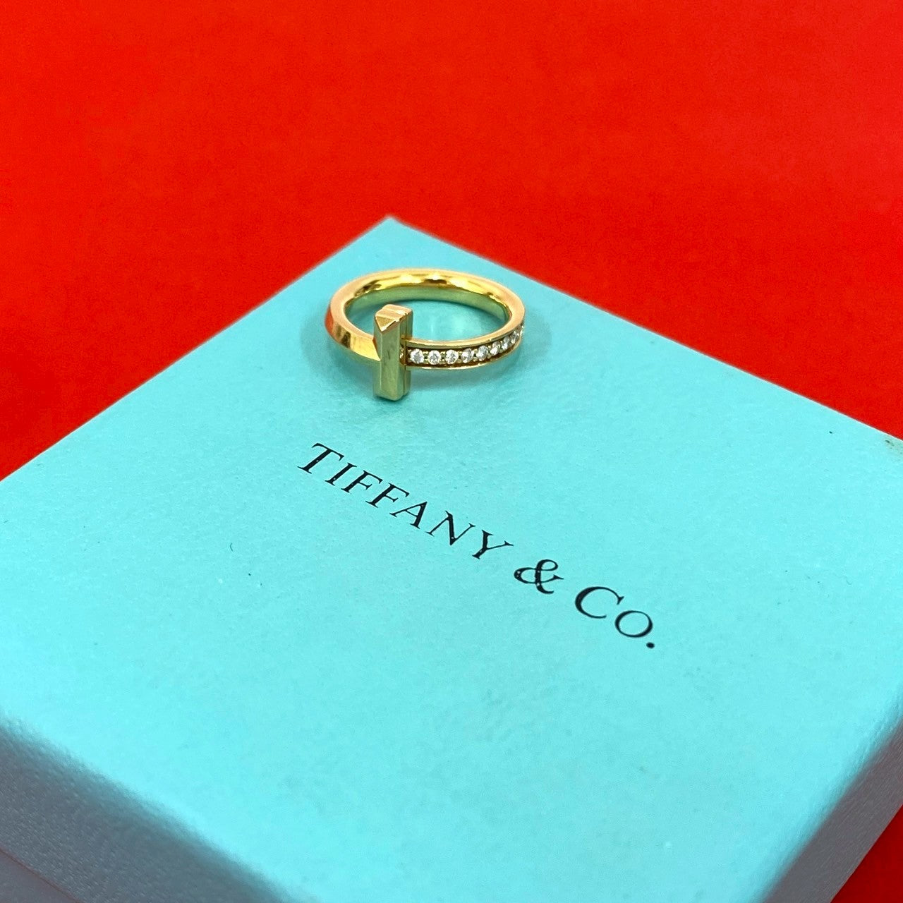 TIFFANY&Co. ティファニー Tワン リング 750 – Trip