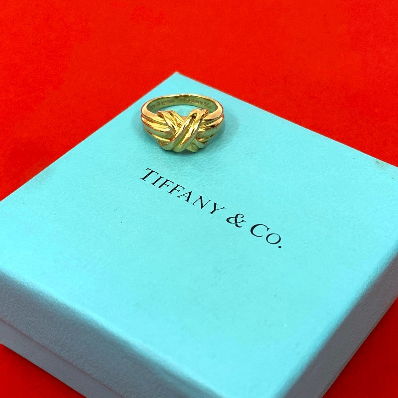 TIFFANY&Co. ティファニー シグネチャー リング 750 – Trip