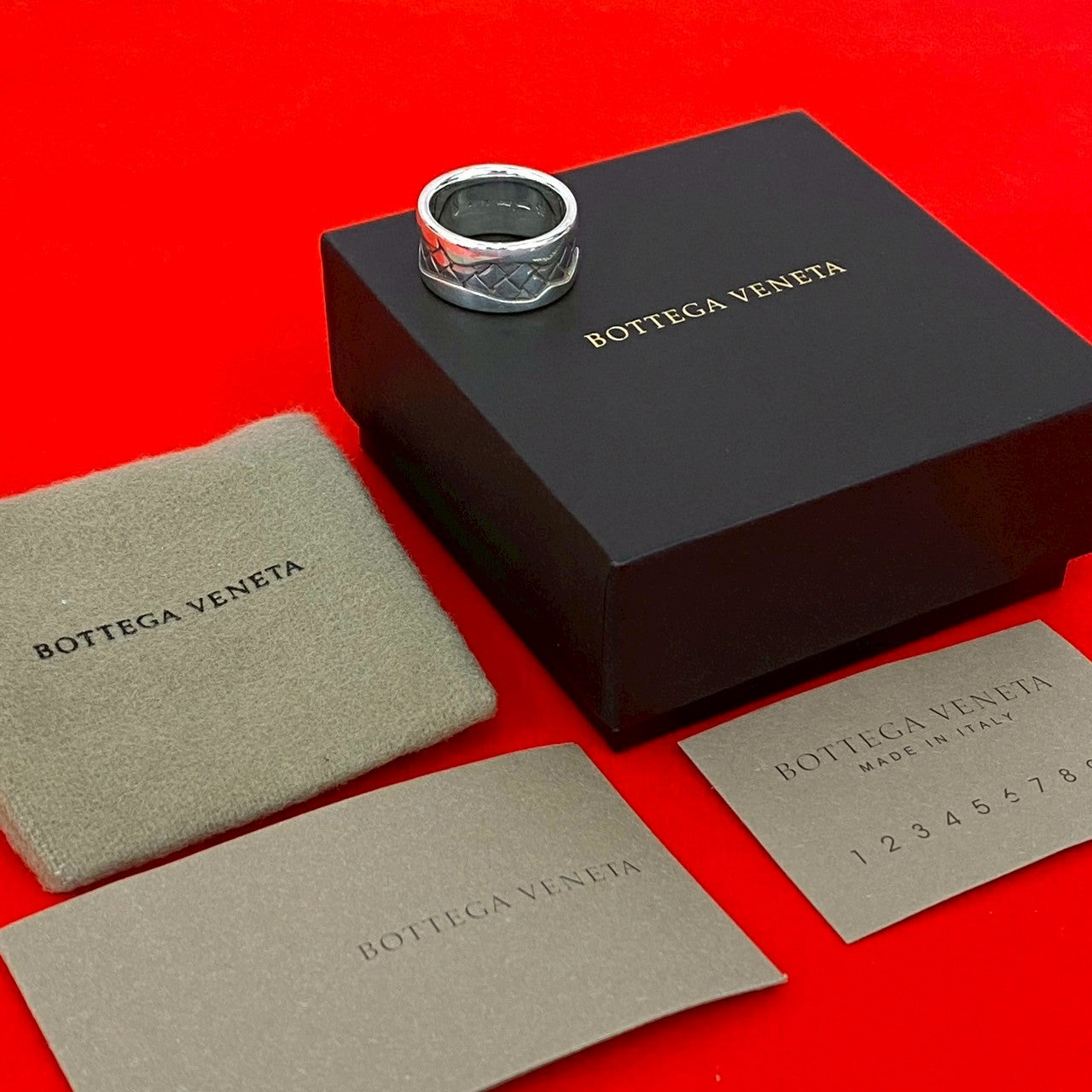 BOTTEGA VENETA ボッテガヴェネタ イントレチャート リング 指輪 – Trip