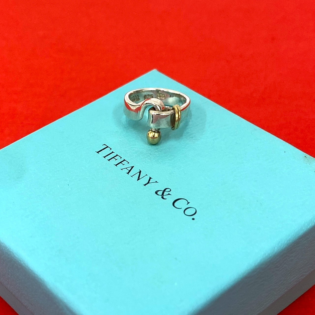 TIFFANY&Co. ティファニー フック＆アイ 指輪 – 8号 Tiffany 
