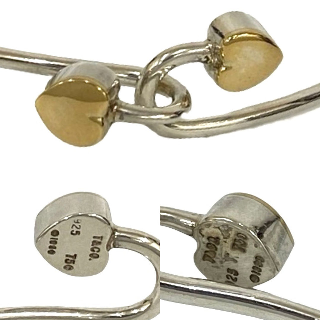 バングル ティファニー ダブル ハート フック バングル