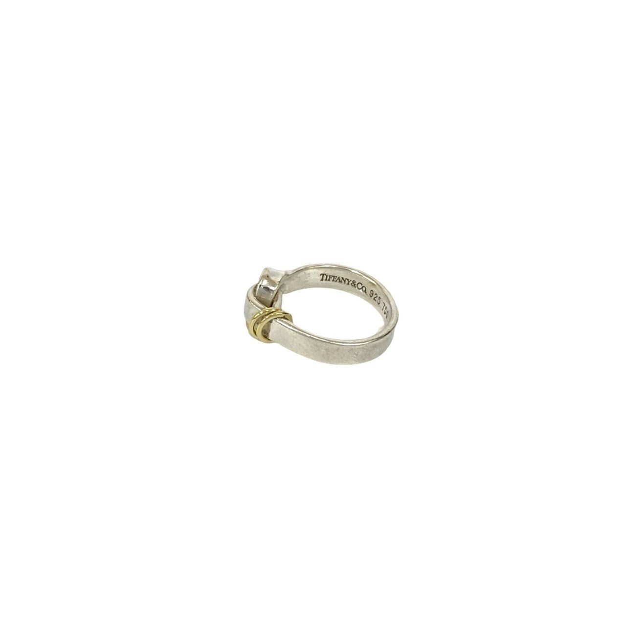 TIFFANY&Co. ティファニー フック＆アイ 925 K18 リング 指輪 – Trip