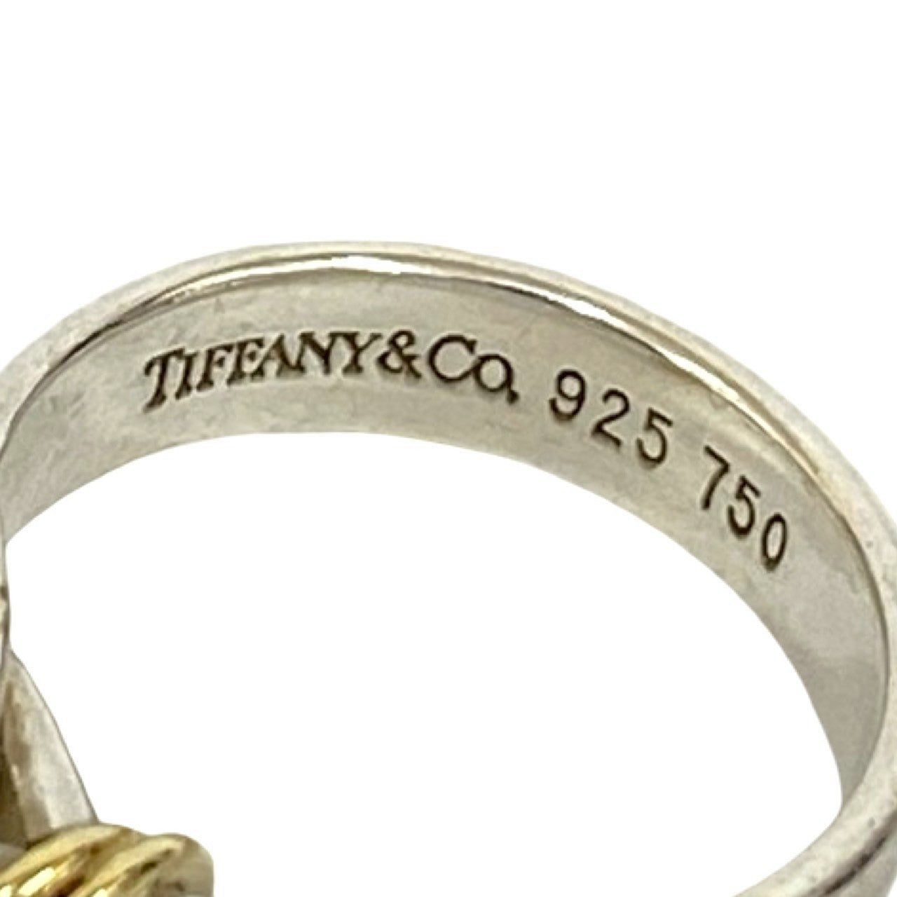 TIFFANY&Co. ティファニー フック＆アイ 925 K18 リング 指輪 – Trip