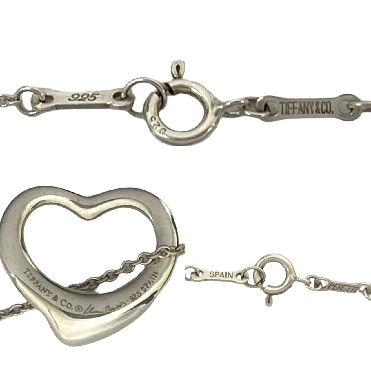 TIFFANY&Co. ティファニー オープンハート ネックレス 925 – Trip