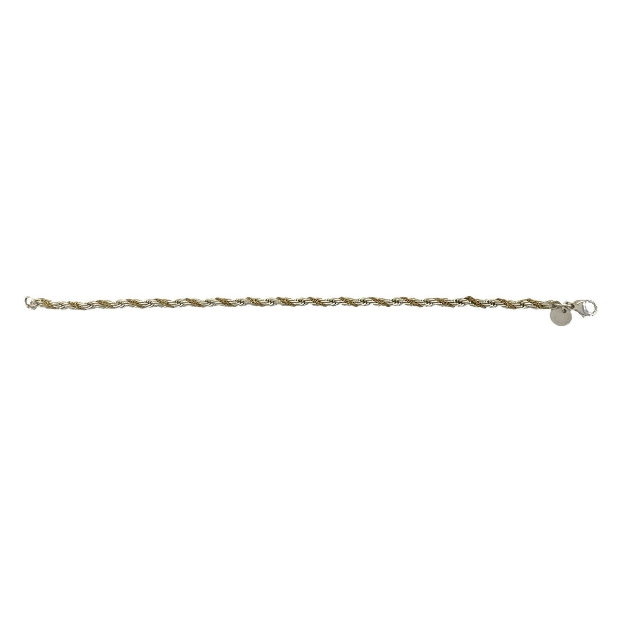 TIFFANY&Co. ティファニー ツイストロープ ブレスレット 925 K18 750