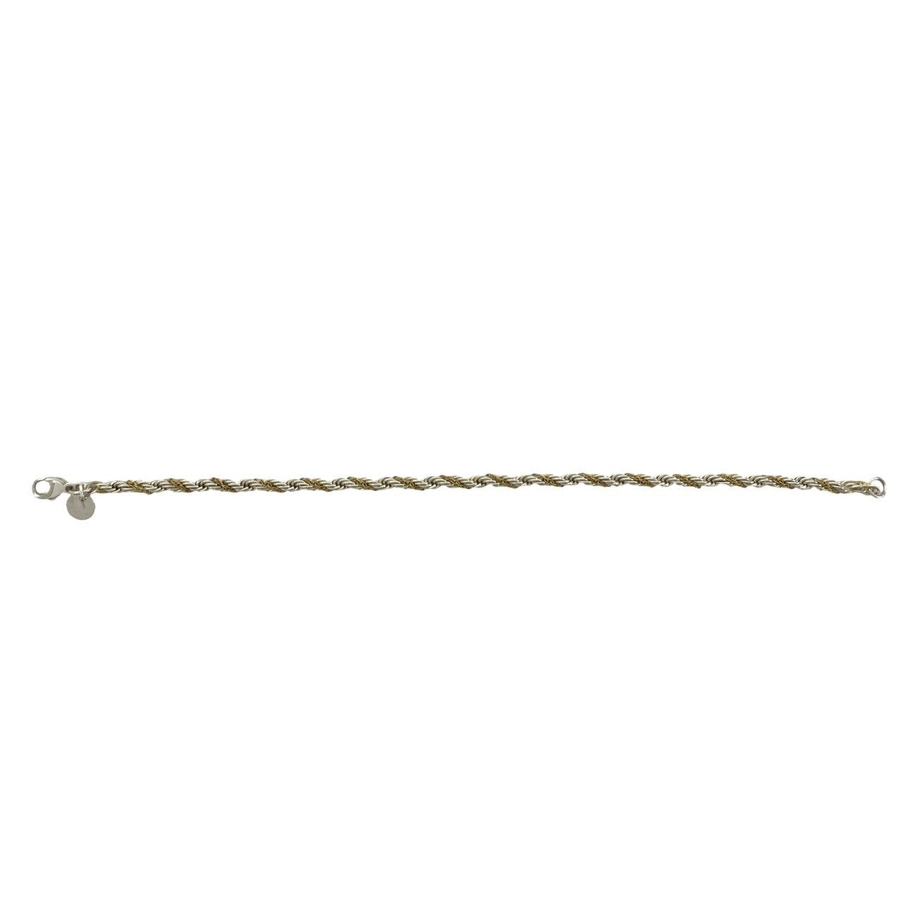 限定値下 Tiffany ツイストロープブレスレット 925/750 k18 TIFFANY&Co. ティファニー ツイストロープ ブレスレット 925 K18 750