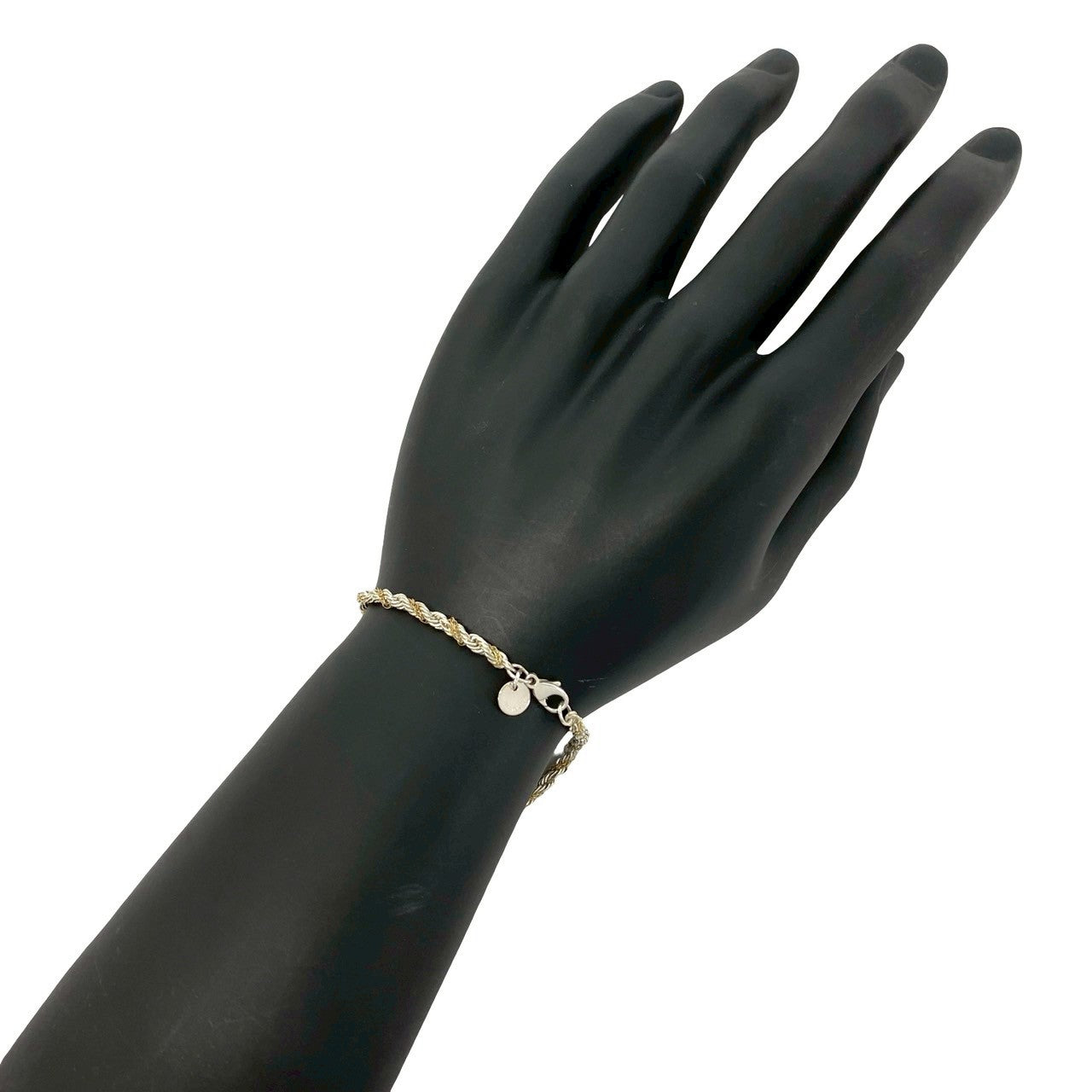 TIFFANY&Co. ティファニー ツイストロープ ブレスレット 925 K18 750