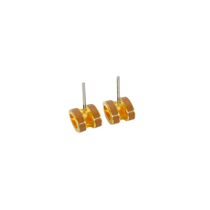 earrings hermes mini pop ash