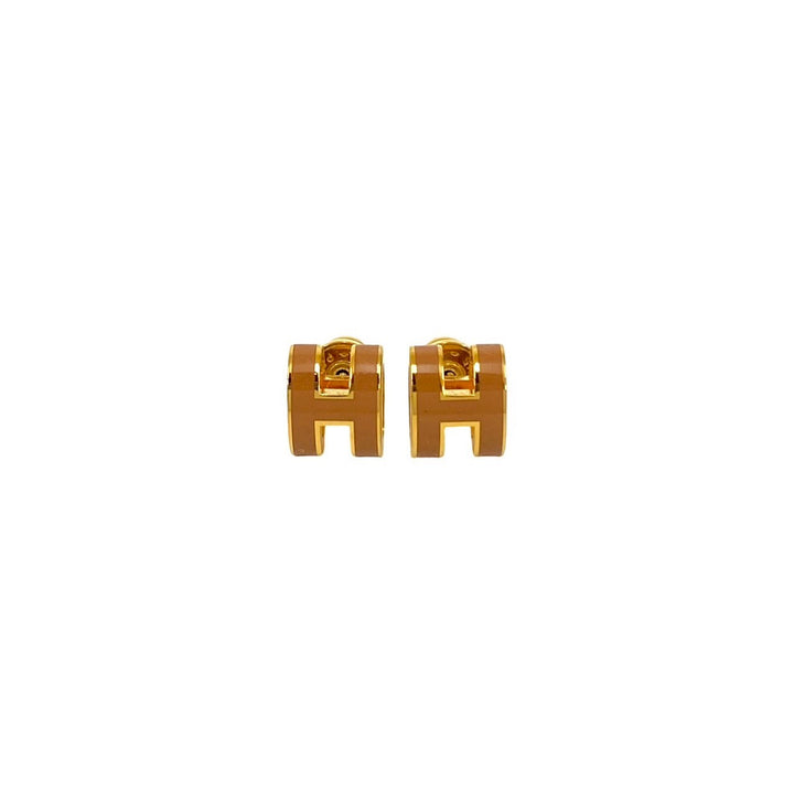 earrings hermes mini pop ash