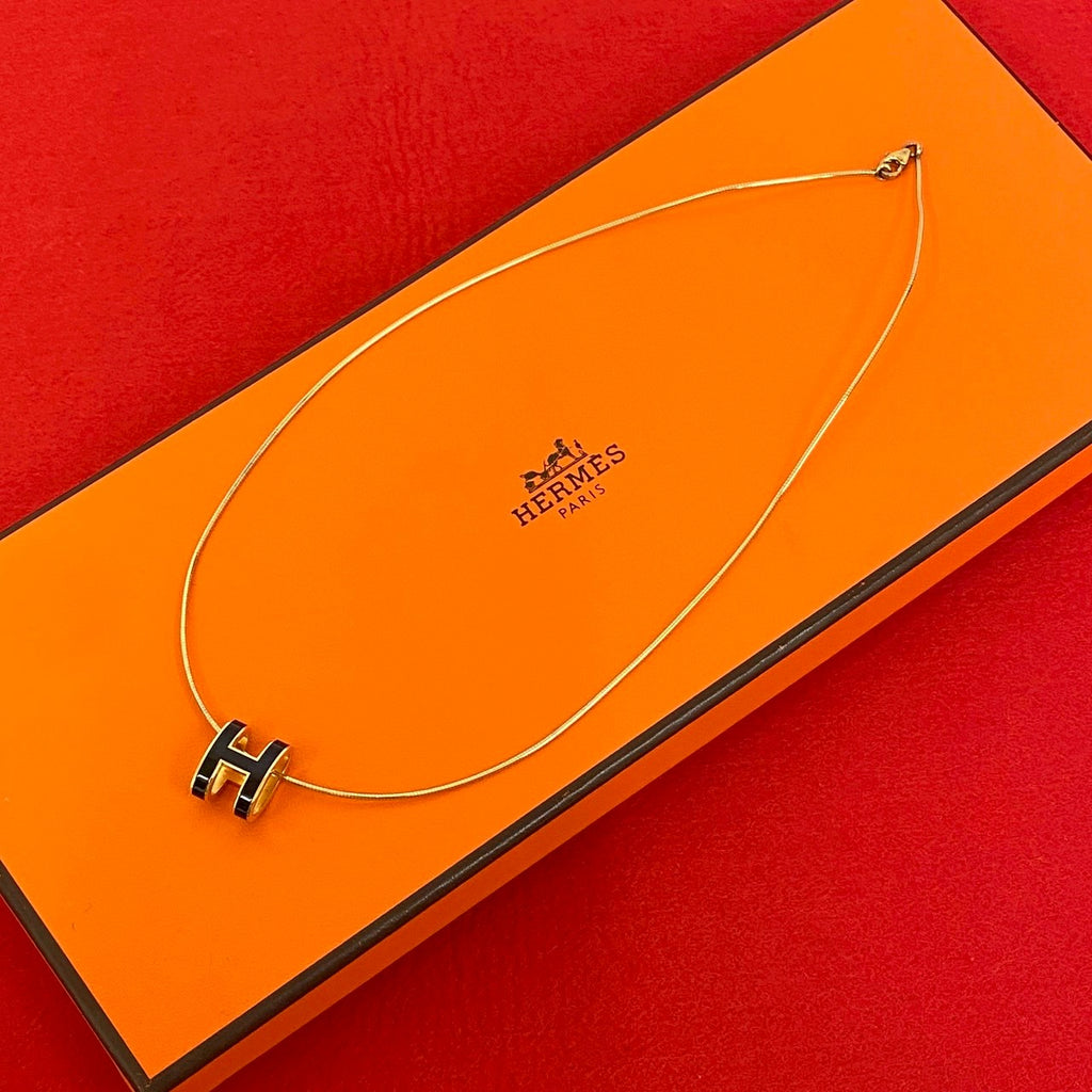 HERMES エルメス ポップアッシュ H ネックレス – Trip