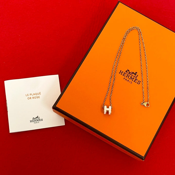 necklace hermes mini pop ash