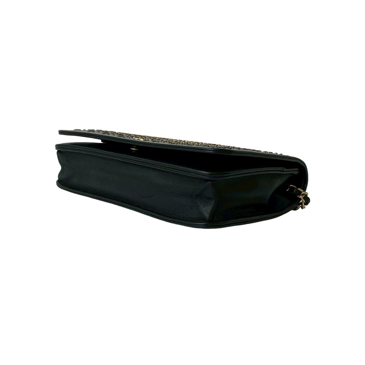 CHANEL スタッズ グリッドチェーン ウォレット – Trip