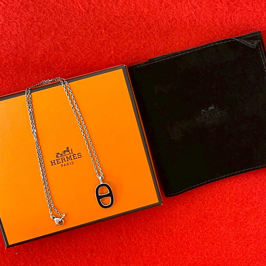 Necklace Hermes Illiard Chaine d'Ancre Necklace