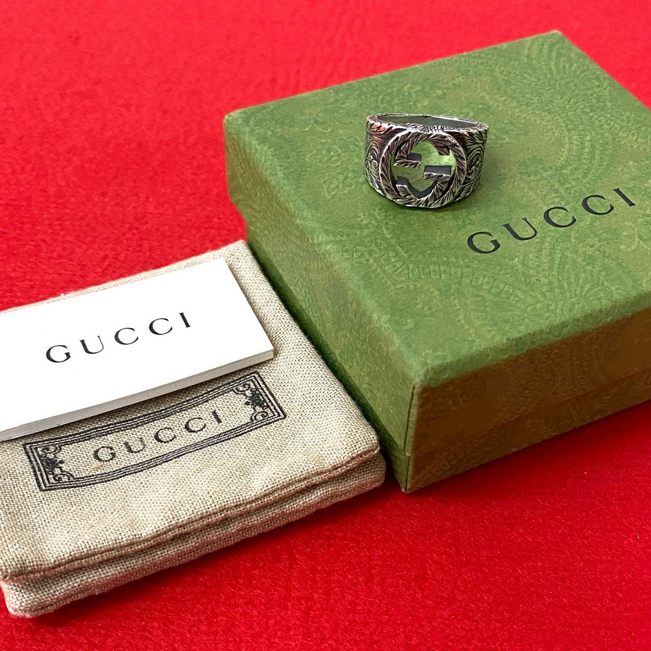 GUCCI インターロッキングG アラベスク リング – Trip GUCCI インターロッキングG アラベスク リング – Trip