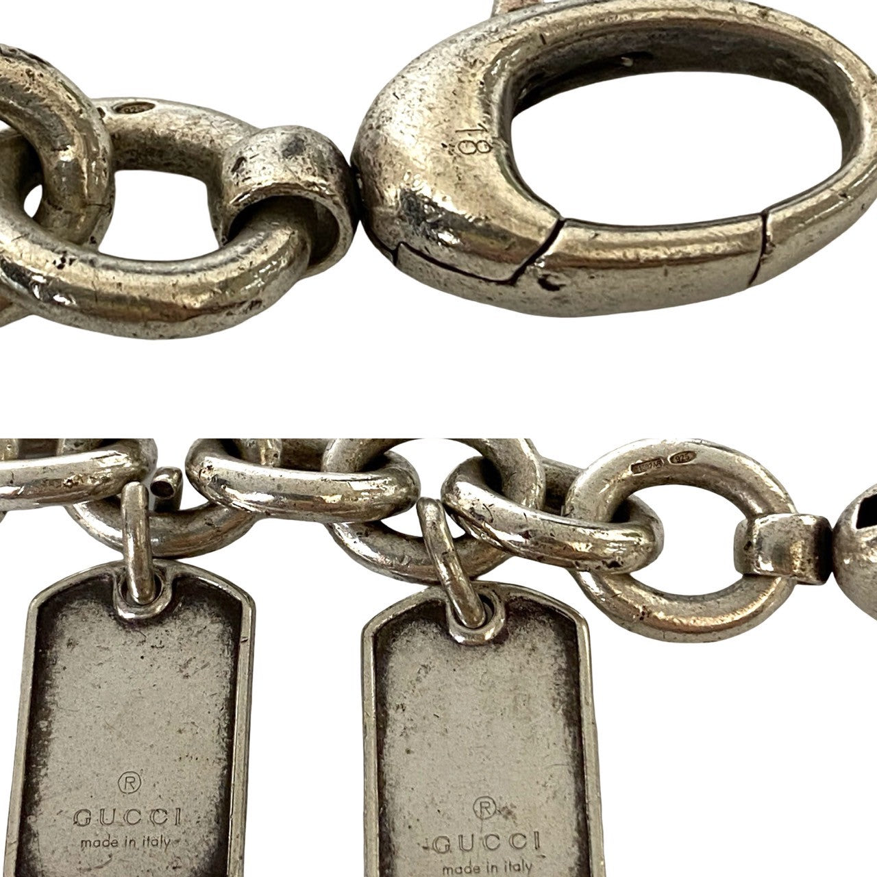 GUCCI ダブルドッグタグ ブレスレット – Trip
