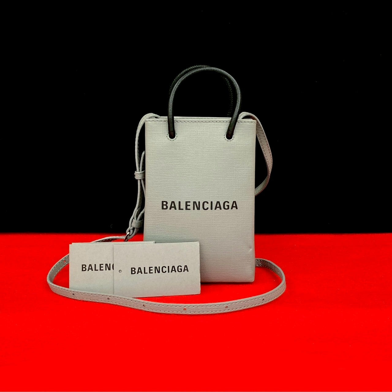 BALENCIAGA バレンシアガ ショッピング フォン ホルダー ショルダー