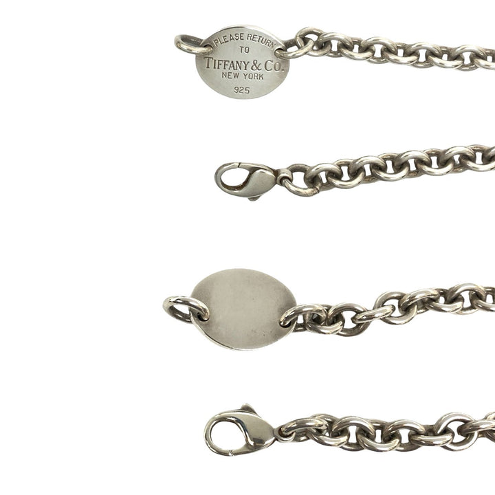 項鍊 Tiffany Return Toe 橢圓形標籤項鍊