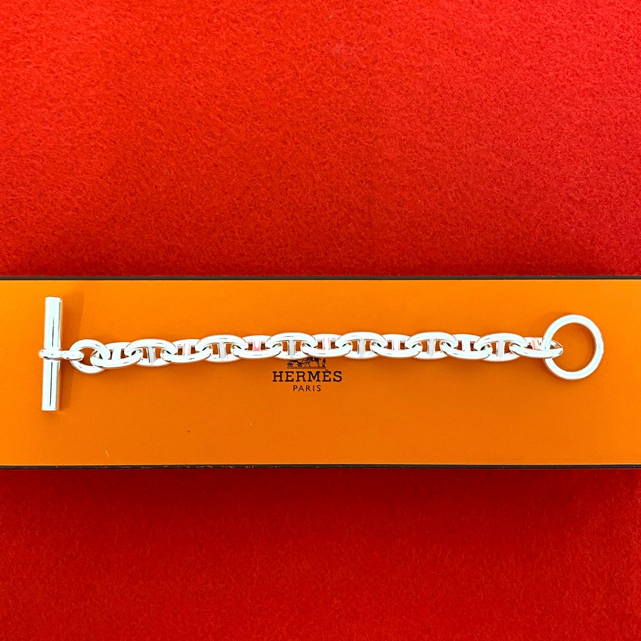 HERMES エルメス シェーヌダンクル MM 13コマ ブレスレット – Trip HERMES エルメス シェーヌダンクル MM 13コマ ブレスレット – Trip