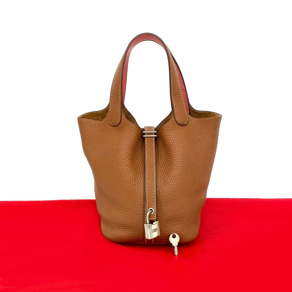 HERMES エルメス ピコタンロックPM エクラ ハンドバッグ – Trip