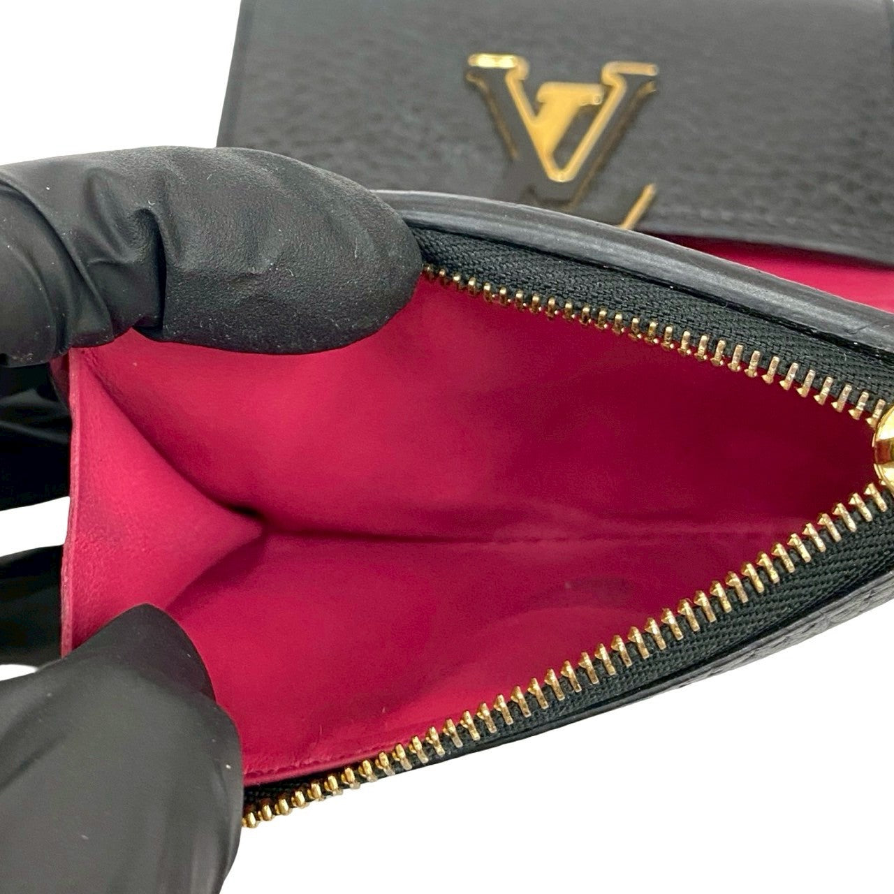 LOUIS VUITTON ルイヴィトン ポルトフォイユ カプシーヌ XS 三つ折り