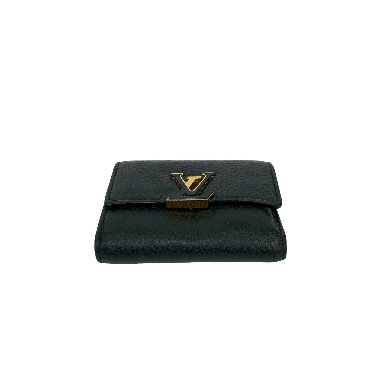 LOUIS LOUIS VUITTON 三つ折り財布ポルトフォイユカプシーヌ 