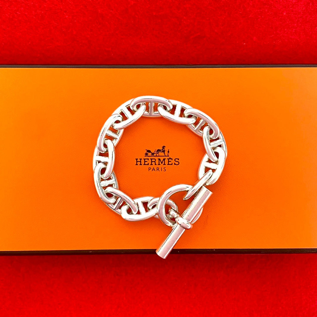 HERMES爱马仕shine dunkel TGM 12格手镯– Trip