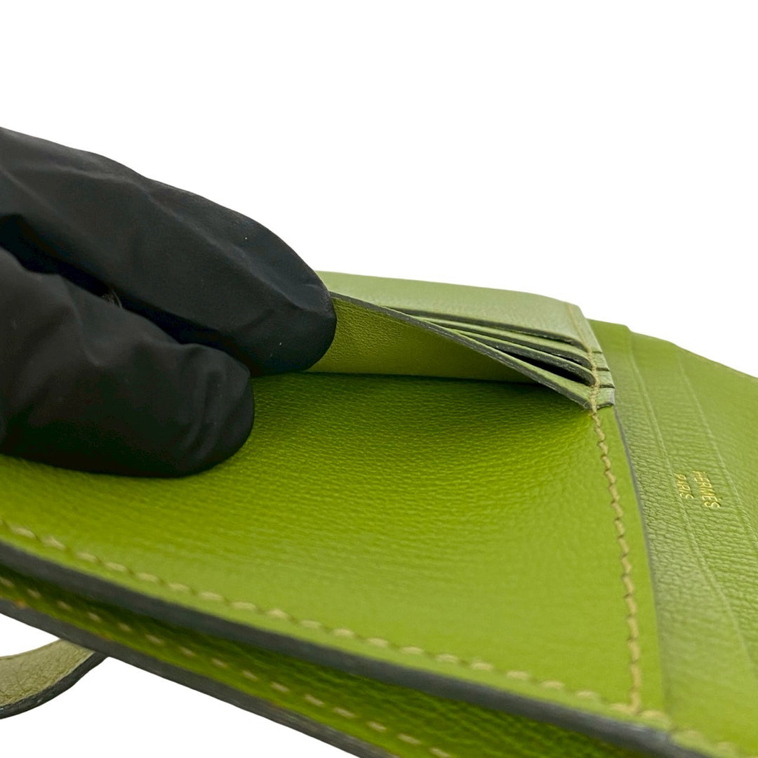 二つ折り財布 エルメス ベアン コンパクト