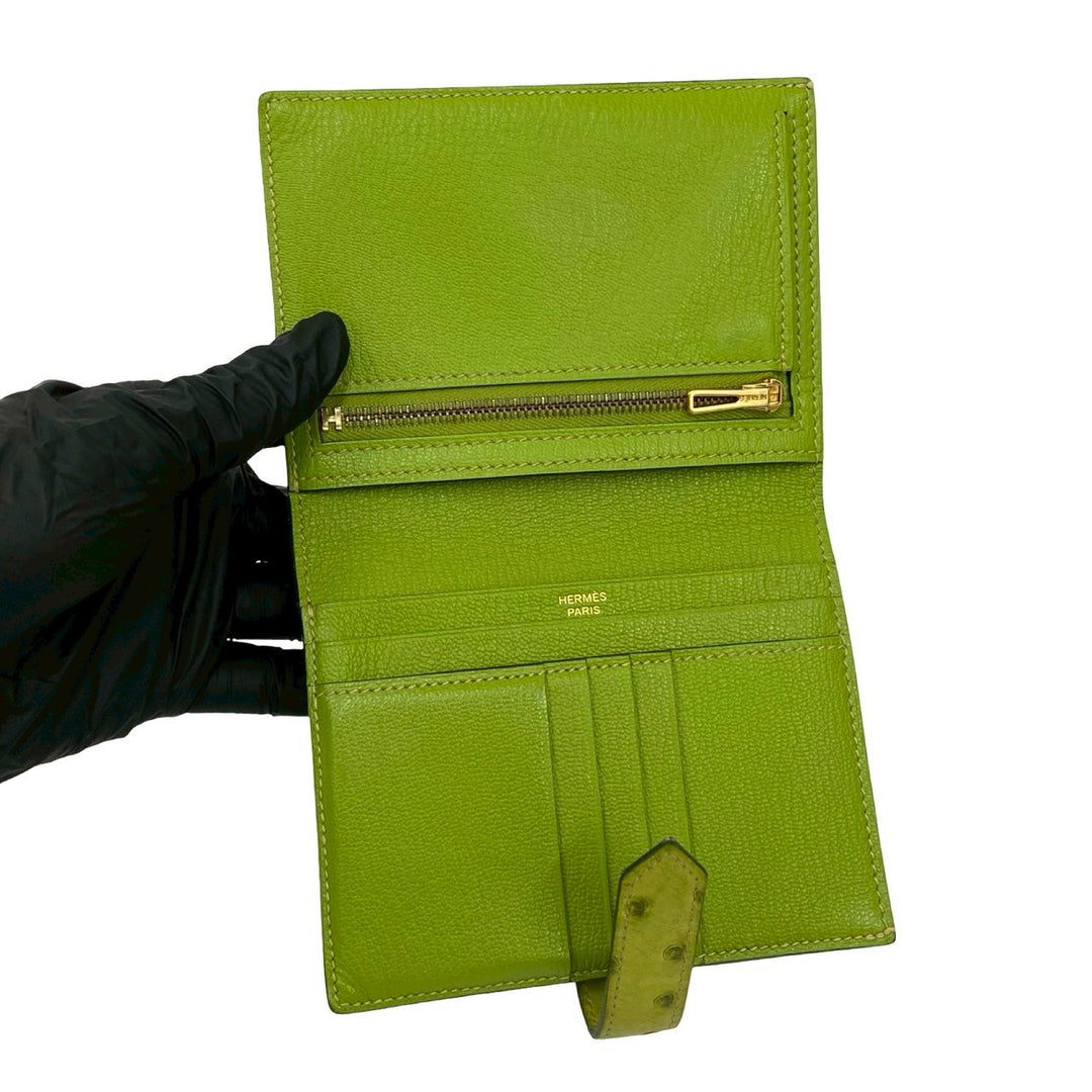 二つ折り財布 エルメス ベアン コンパクト