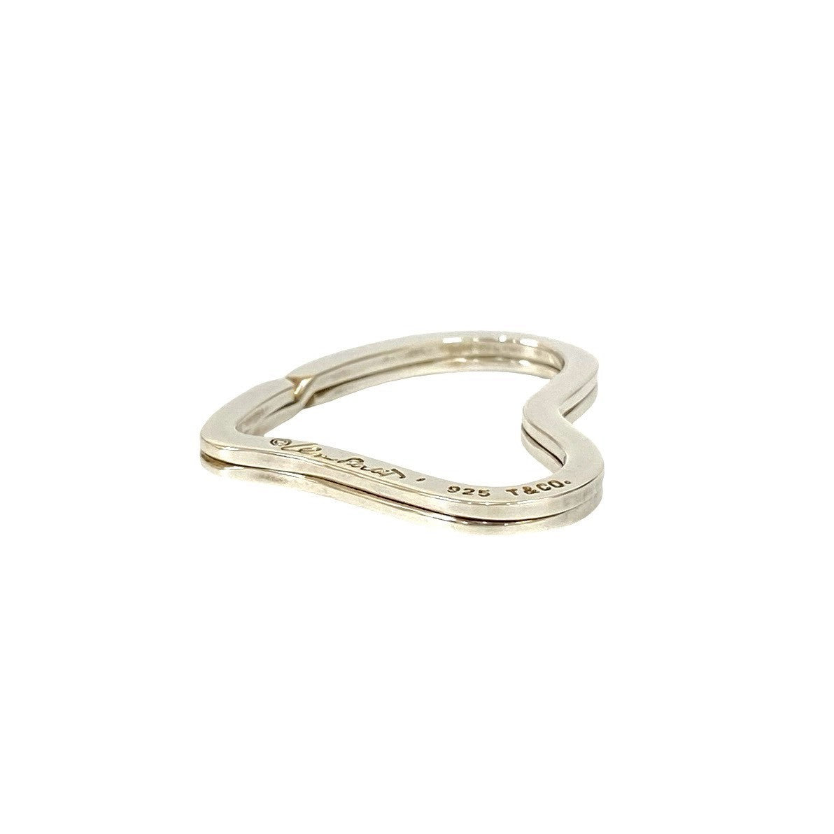 TIFFANY&Co. ティファニー オープンハート キーリング – Trip