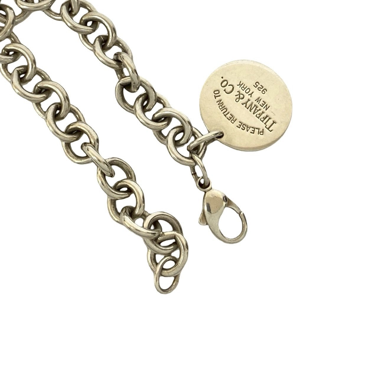 Tiffany&Co.リターントゥ ラウンドタグ ブレスレット シルバー925 TIFFANY&Co. ティファニー リターントゥ ラウンドタグ ブレスレット – Trip